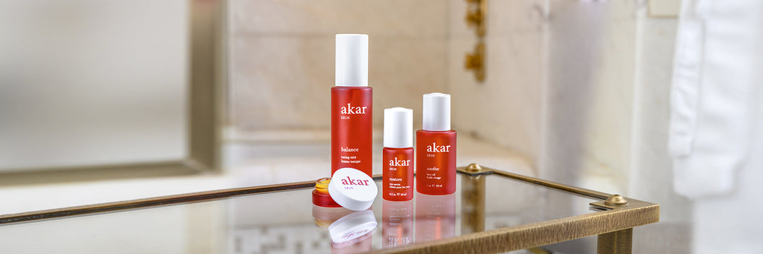 Akar skin, clean, green, beauty, luxury, skincare, Soothe Face Oil, Balance Toning Mist, Restore Eye Serum, Pure Lip Restoration, Tibetan inspired