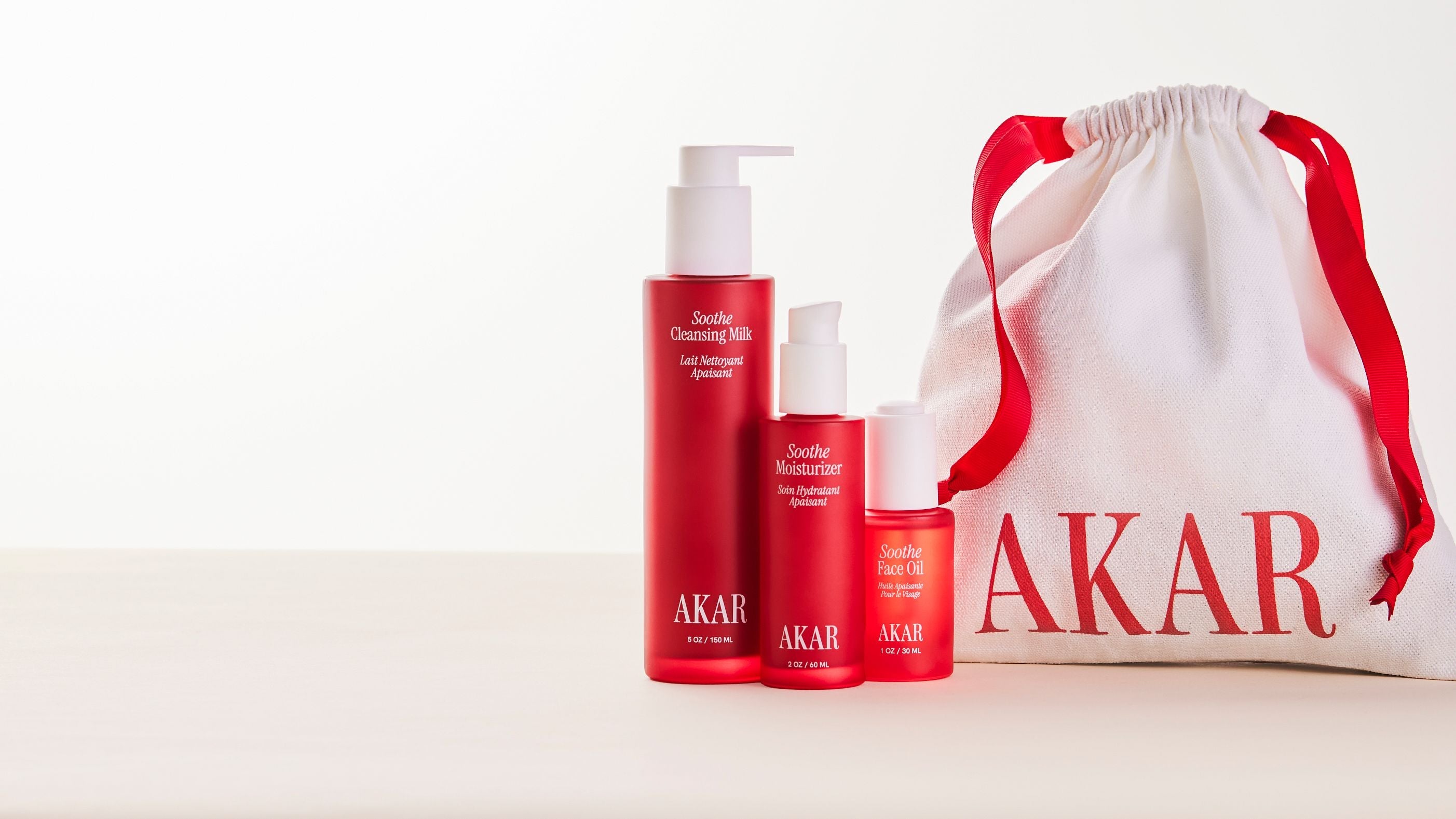 Akar Skincare Lot, Balance, Restore, high quality Smooth