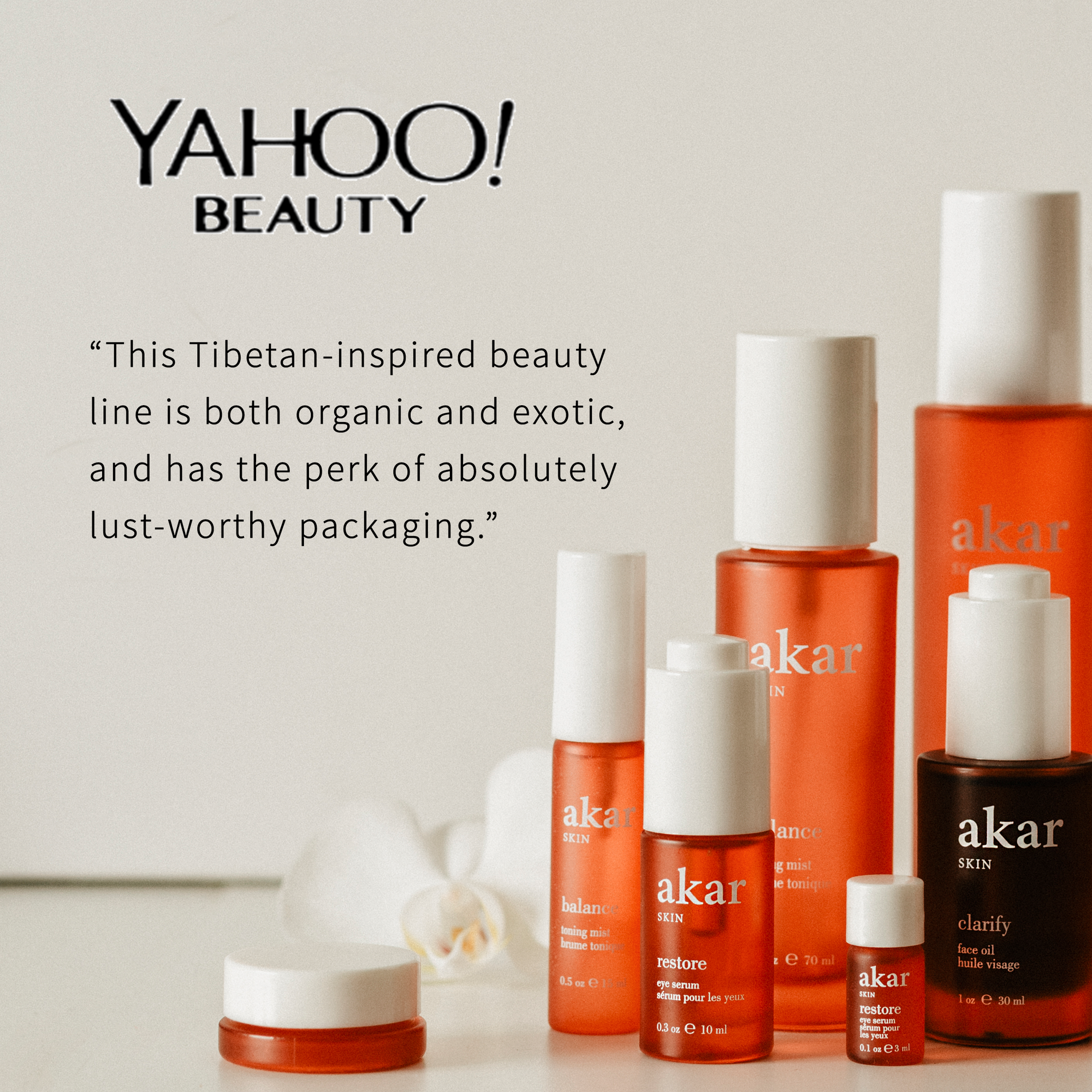 yahoo beauty, akarskin, tibetan, skincare, organic