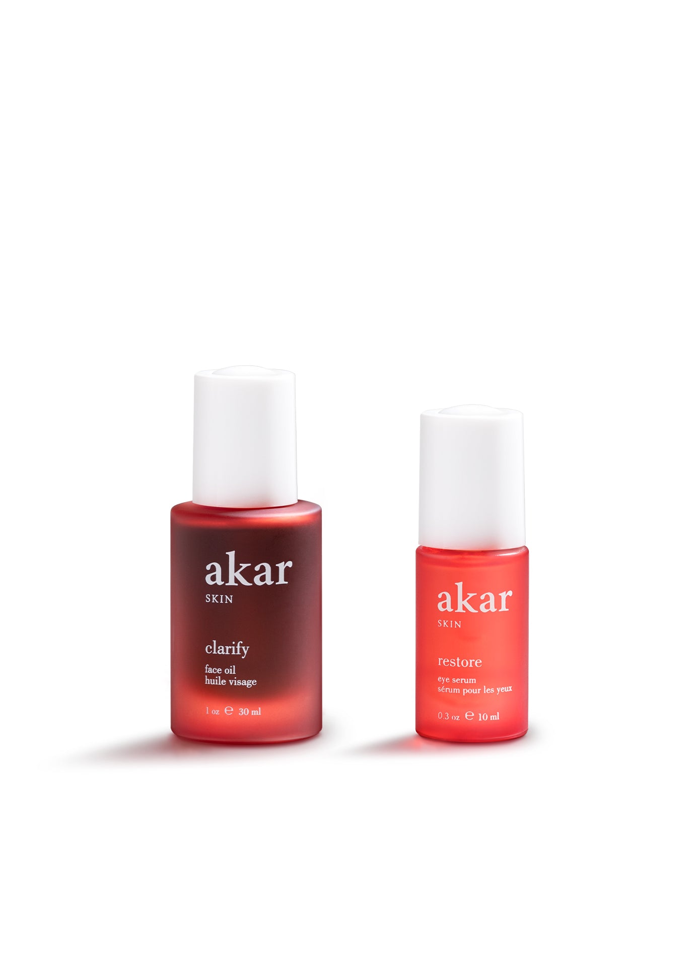 Akar Skin, Restore Eye Serum, Clarify Face Oil, maskne, antioxidant, luxury, skincare, bundle, Tibetan inspired